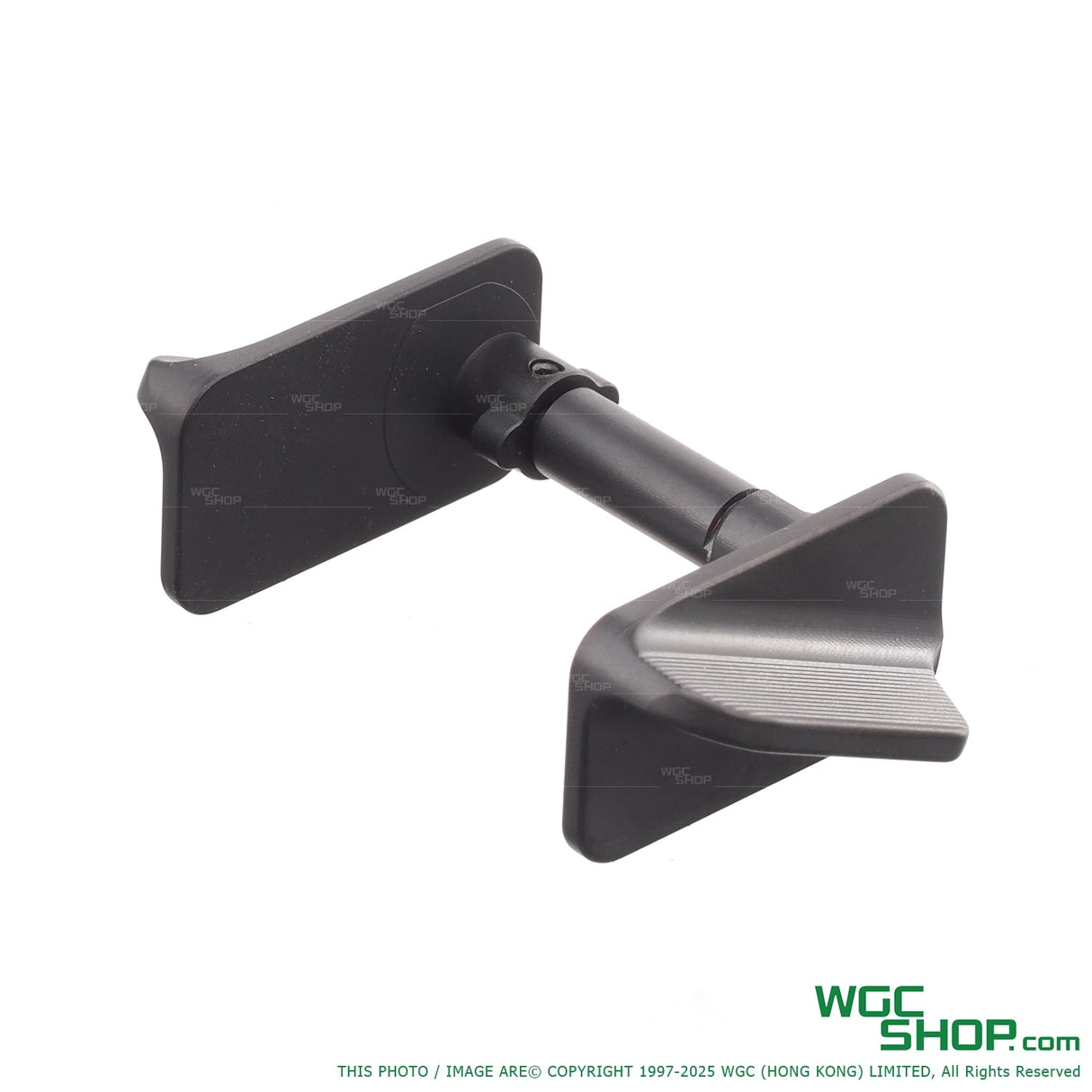 Black stainless steel thumb safety for KJ Works CZ Shadow 2 GBB pistol accessory