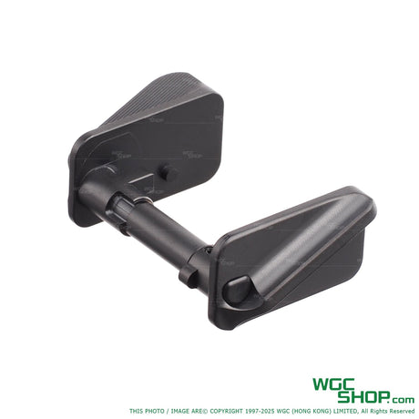 Black stainless steel thumb safety for KJ Works CZ Shadow2 TS2 airsoft pistol