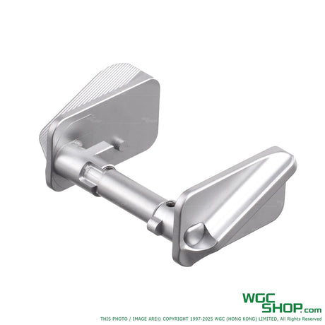 Stainless steel thumb safety for KJ Works CZ Shadow2 TS2 GBB handgun accessory