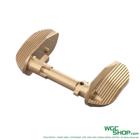 Gold 5KU Stainless Thumb Safety Type B for KJ WORKS SHADOW2 / TS2 GBB
