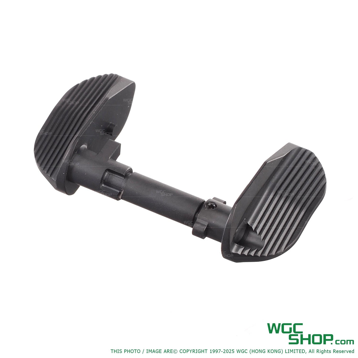 Black stainless steel thumb safety type B for KJ Works Shadow2 TS2 GBB airsoft pistol