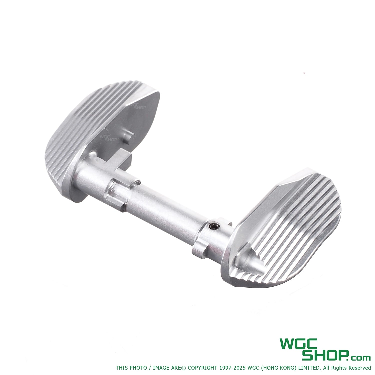 Stainless steel thumb safety type B for KJ Works Shadow 2 TS2 Airsoft pistol