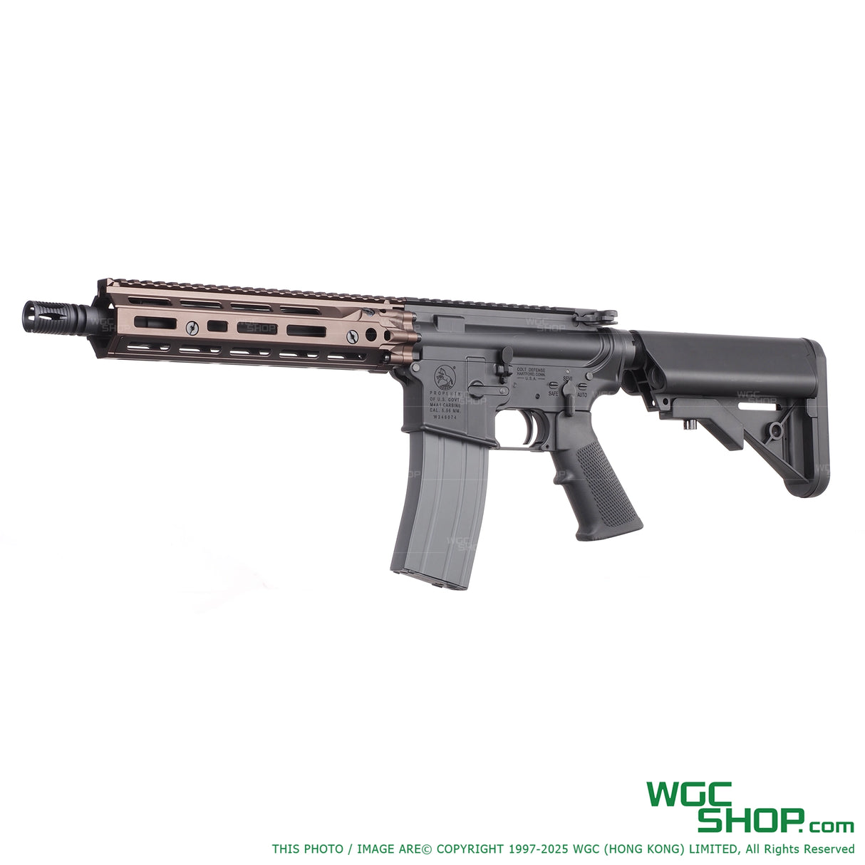 SALVO PRECISION DD M4 RIS3 GBB left-side view