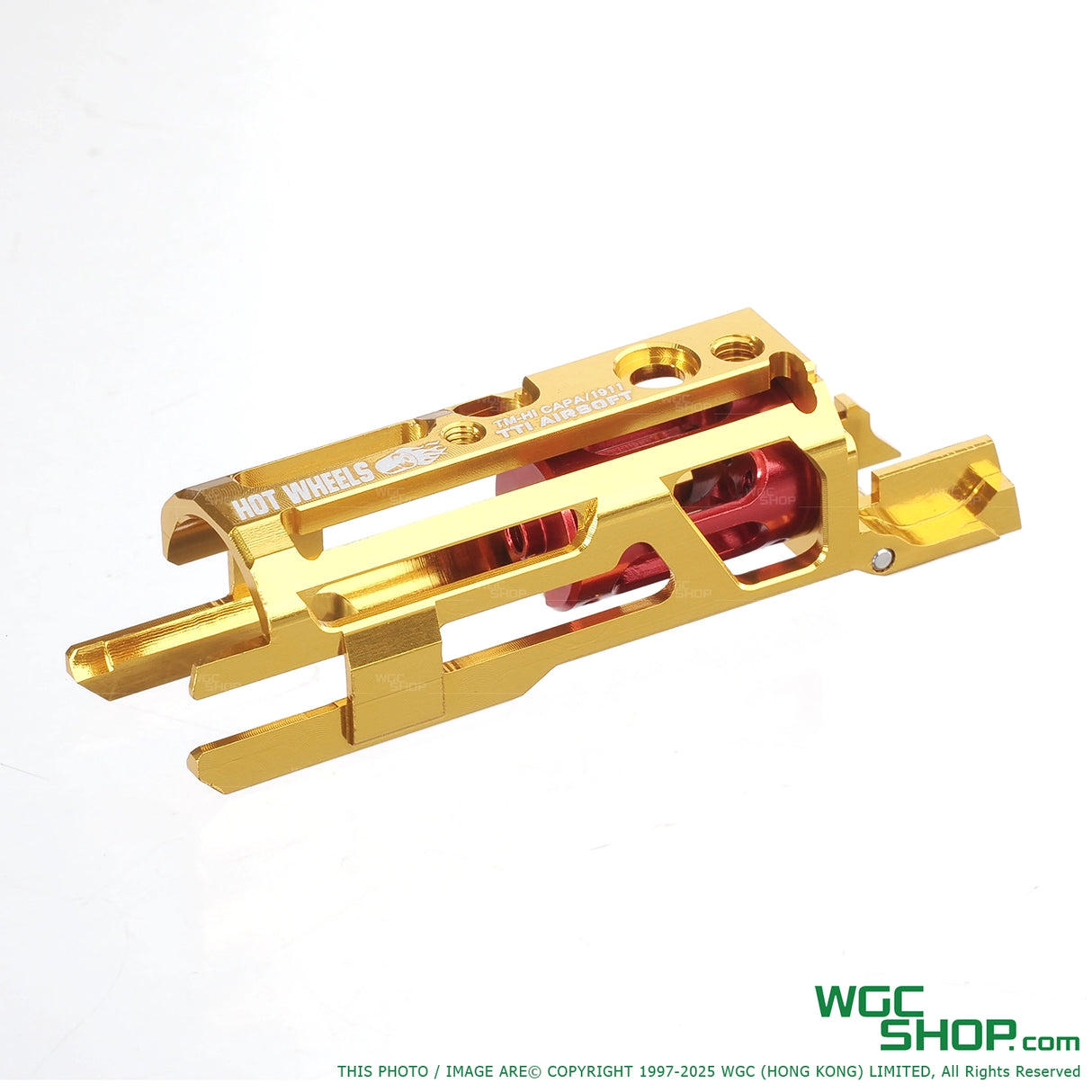 TTI AIRSOFT Hot Wheels Series Zero Friction Lightweight Blowback Housing for Marui Hi-Capa / 1911 GBB-TTI-P0051-GD