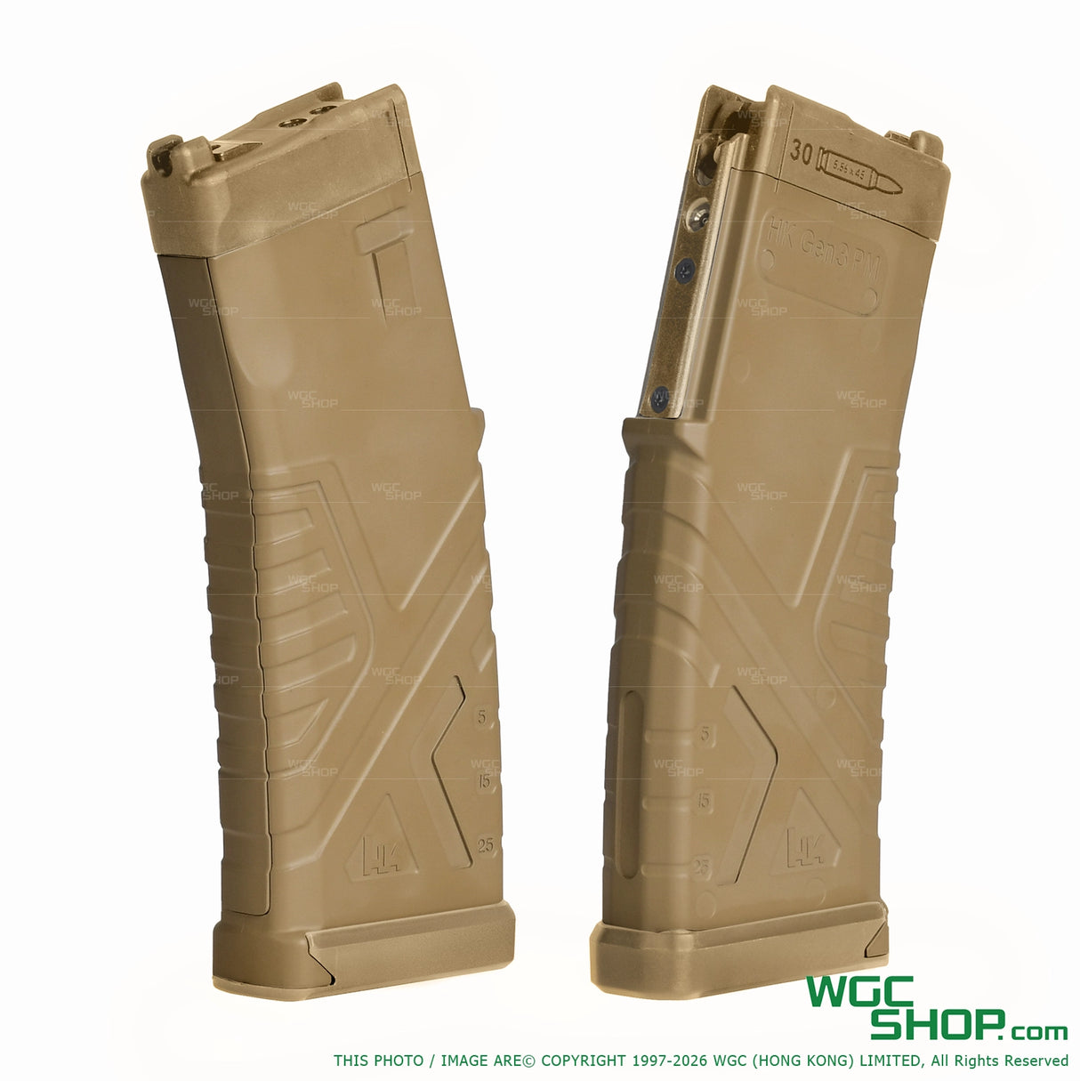 VFC H&K Gen3 30Rds Gas Airsoft Magazine - RAL8000