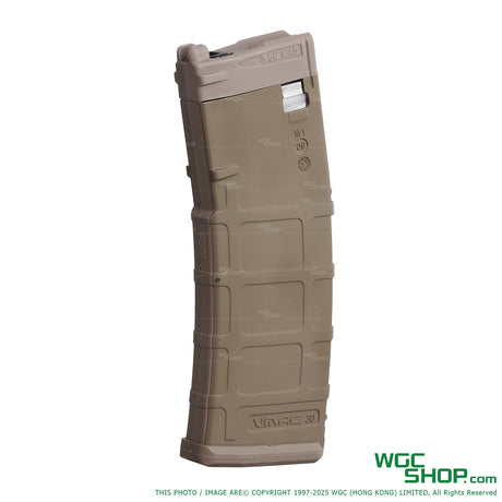 VFC 30Rds VMAG Gas Airsoft Magazine V3 for HK416 / AR GBB - TAN