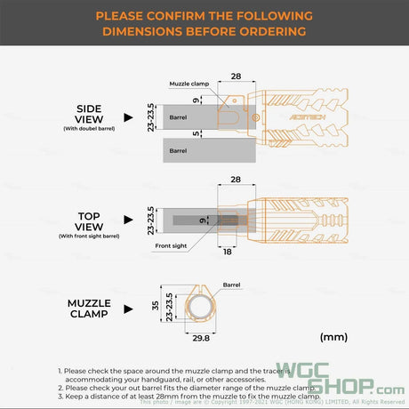 ACETECH Quark R Tracer Unit - WGC Shop