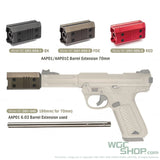 ACTION ARMY 70mm Barrel Extension for AAP-01 / AAP01C GBB Airsoft - WGC Shop