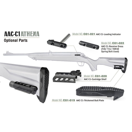 ACTION ARMY Receiver Dress for AAC-C1 Bolt Cylinder Use-