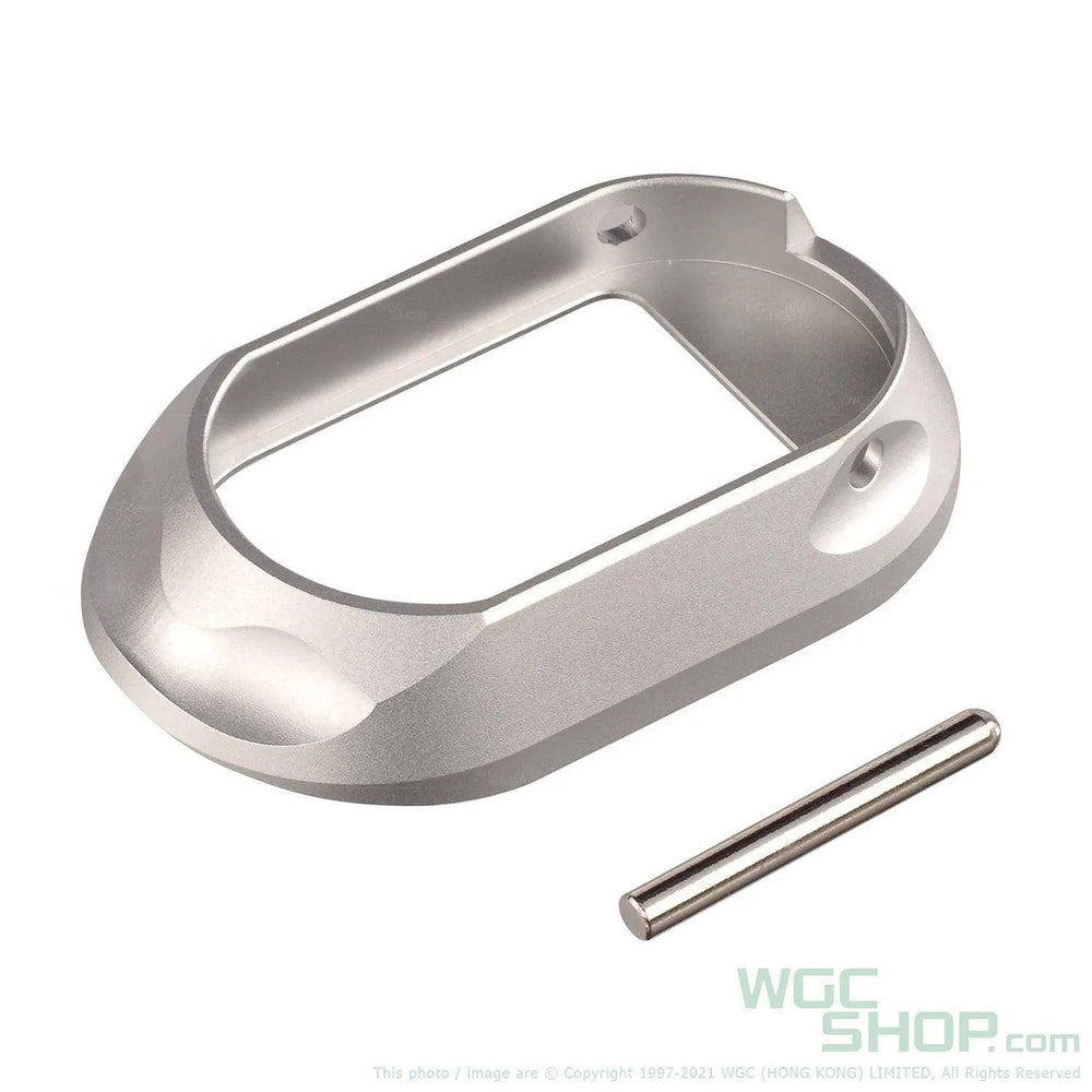 AIP Aluminum BigMouth Type 4 Magwell for Marui Hi - Capa GBB Airsoft Silver AIP-013-51-08-S - WGC Shop