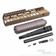 AIRSOFT ARTISAN 10 inch SUR300 Style Handguard Set for SIG AIR / VFC MCX Virtus - DDC AART-AA-MCX-06-DE - WGC Shop