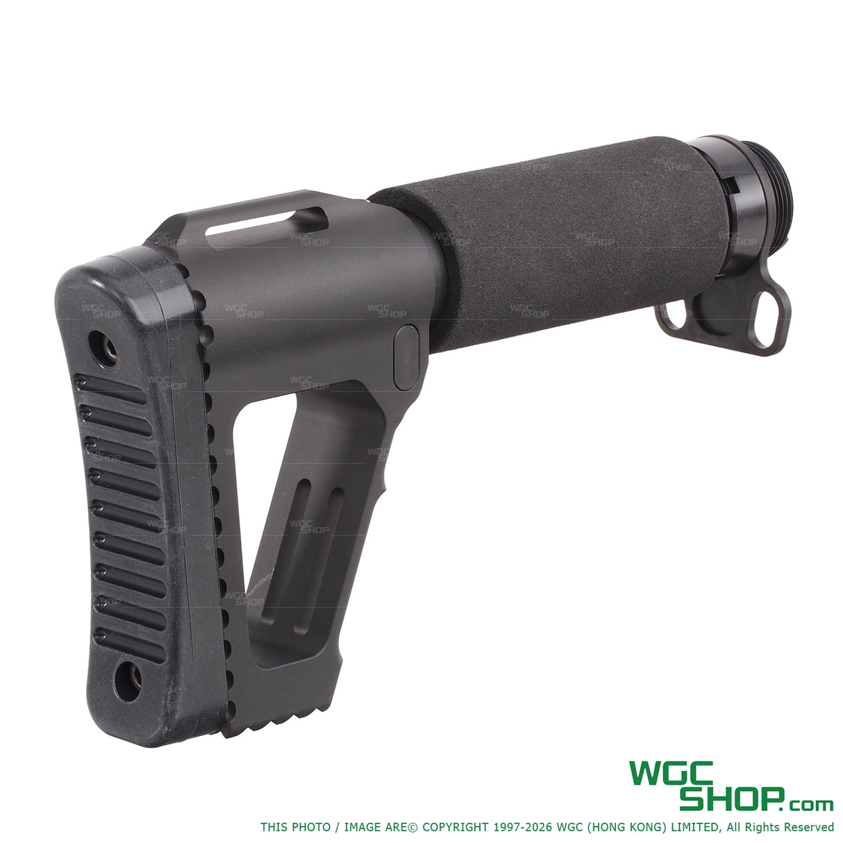 Right view of Airsoft Artisan ACE Style Stock with Buffer Tube for VFC / Tokyo Marui M4 GBB