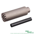 AIRSOFT ARTISAN B&T Style 14mm CCW Barrel Extension Titanium AART-AA-SIL-24-GY - WGC Shop