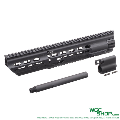 AIRSOFT ARTISAN HK417P Keymod Handguard for VFC UMAREX HK417 AEG / GBB Black AART-AA-417-06-BK - WGC Shop