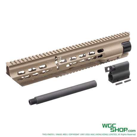 AIRSOFT ARTISAN HK417P Keymod Handguard for VFC UMAREX HK417 AEG / GBB Dark Earth AART-AA-417-06-DE - WGC Shop
