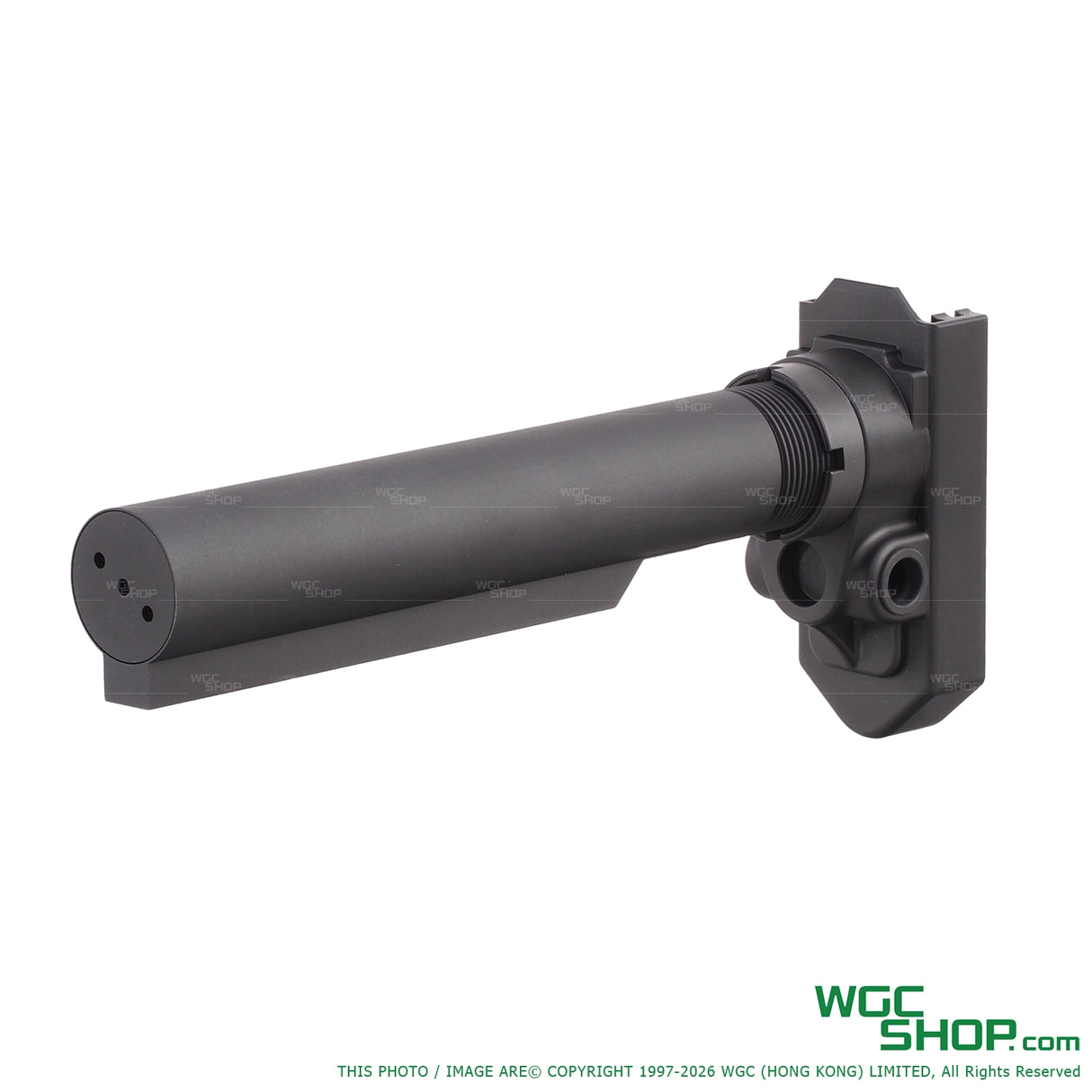Left view of AIRSOFT ARTISAN M4 Stock Adapter for GUNS MODIFY SCAR L GBB Airsoft - Black