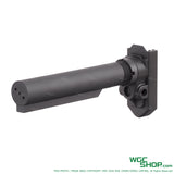 Left view of AIRSOFT ARTISAN M4 Stock Adapter for GUNS MODIFY SCAR L GBB Airsoft - Black