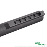 End view of AIRSOFT ARTISAN M4 Stock Adapter for GUNS MODIFY SCAR L GBB Airsoft - Black