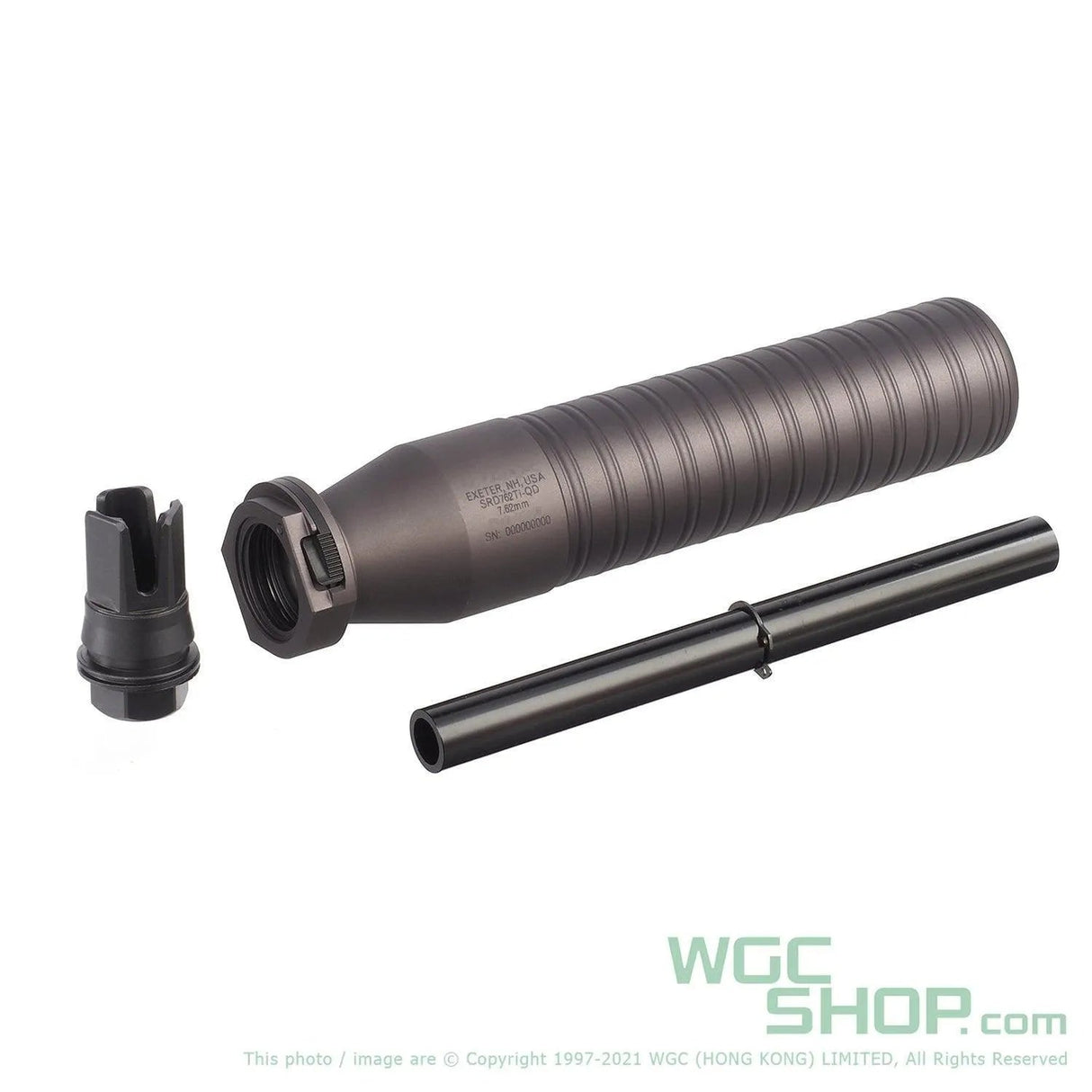 AIRSOFT ARTISAN MCX 762Ti Style QD Barrel Extension with 3Prong Muzzle Brake - WGC Shop