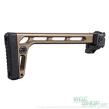 AIRSOFT ARTISAN MCX Folding Mini Stock - Dark Earth - WGC Shop