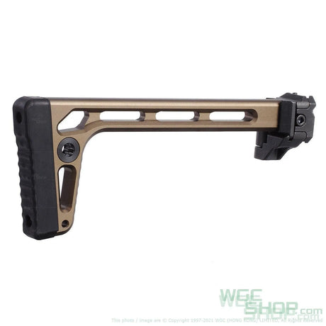 AIRSOFT ARTISAN MCX Folding Mini Stock - Dark Earth - WGC Shop