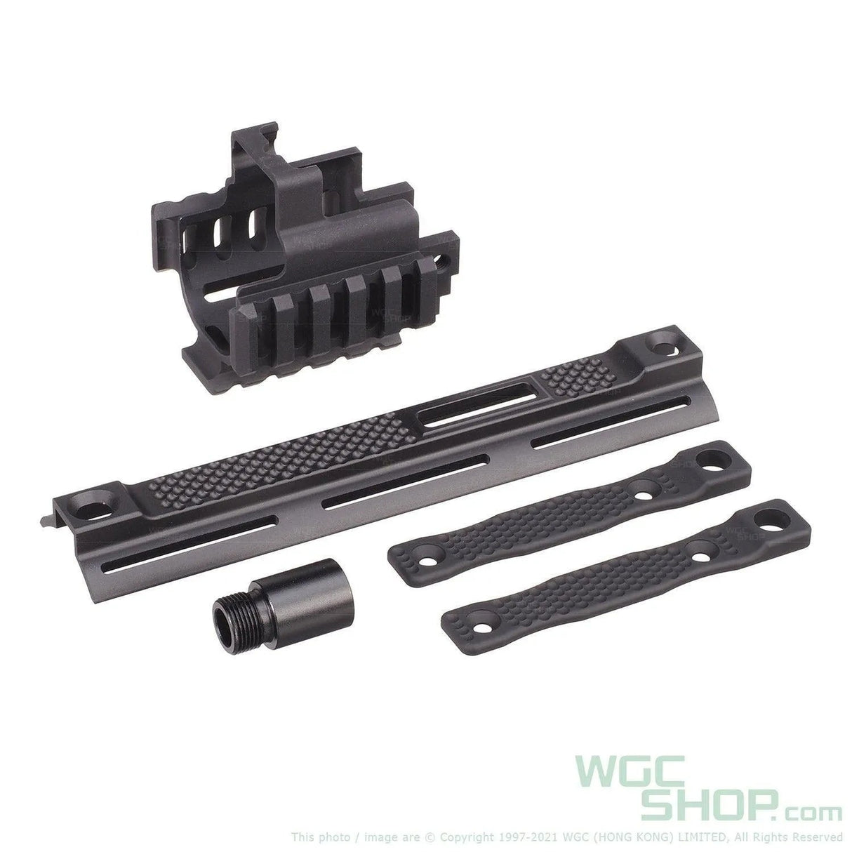 AIRSOFT ARTISAN PM Style SCAR Front Set Kit for WE SCAR Airsoft Series Black AART-AA-SCAR-05-WE-BK - WGC Shop