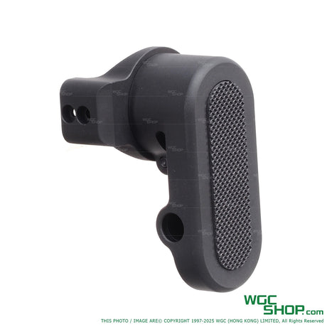 Black Airsoft Artisan stock end pad with QD sling mount for Maruyama SCW 9 GBB Airsoft gun