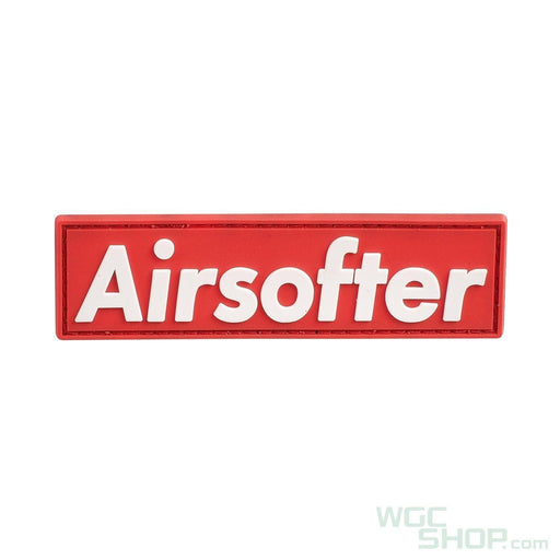 Airsoftology Airsofter Red & White Patch - WGC Shop