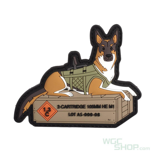 Airsoftology German Shepard Tactical Dog PVC Morale Patch - WGC Shop