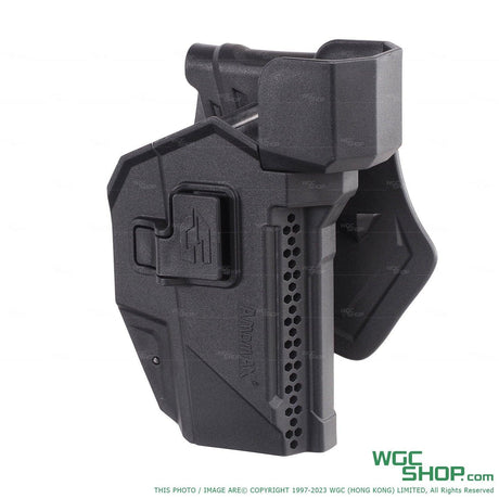AMOMAX Red Dot Sight Holster for Glock G17 / G19 GBB Series ( Right / Black ) - WGC Shop