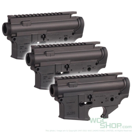 ANGRY GUN CNC Upper & Lower Receiver ( Semi Version ) for Marui M4 MWS GBBR Airsoft - WGC Shop