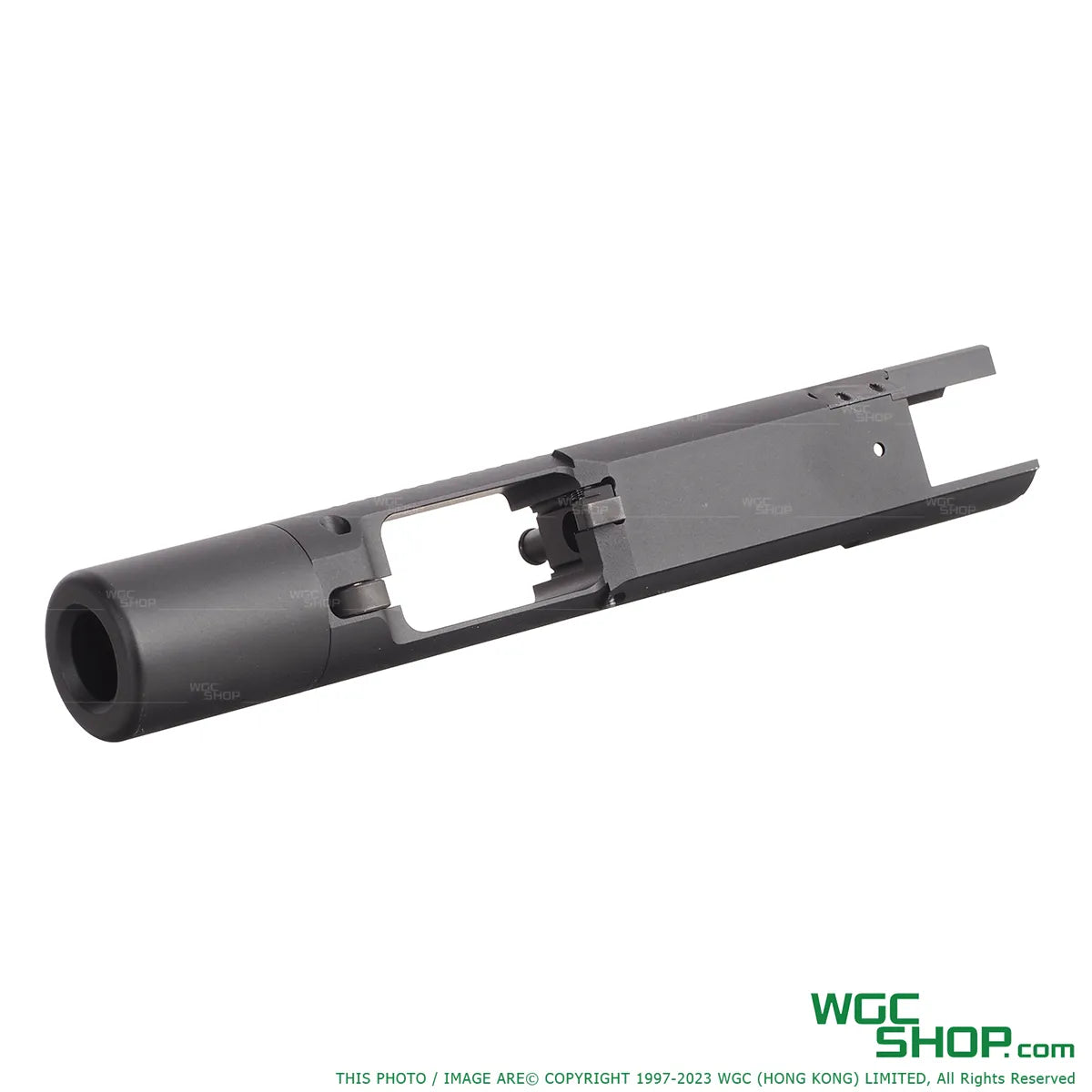 Bottom view of ANGRY GUN G-Style High Speed Bolt Carrier for MARUI MWS M4 GBB Airsoft