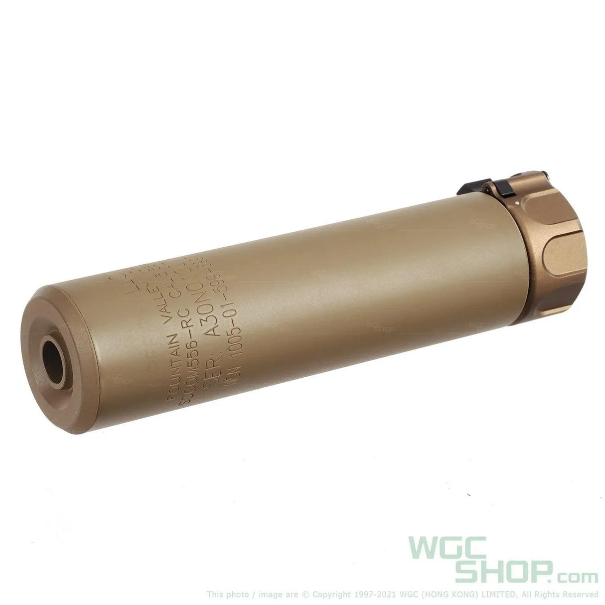 ANGRY GUN SOCOM416 Dummy Barrel Extension with Flash Hider ( FDE ) - WGC Shop