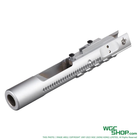 Right view of ANGRY GUN KAC Steel Chrome Sand Cutter Bolt Carrier for MARUI MWS M4 GBB Airsoft