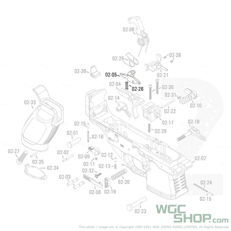 APFG Original Parts - MPX GBB Disconnector with Spring ( 02-05 / 02-26 ) - WGC Shop