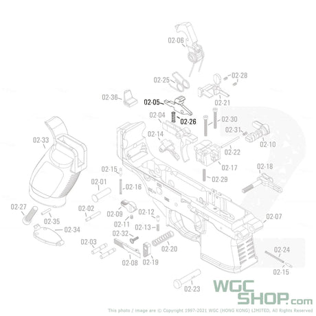 APFG Original Parts - MPX GBB Disconnector with Spring ( 02-05 / 02-26 ) - WGC Shop