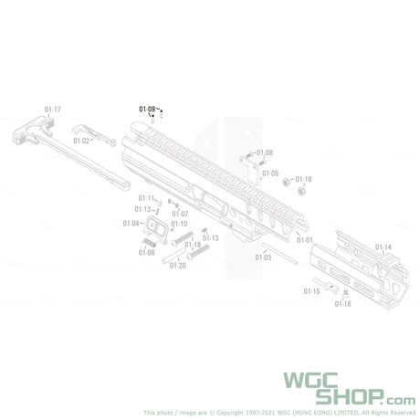 APFG Original Parts - MPX GBB Pin 2x11 ( 01-09 x 2 ) - WGC Shop