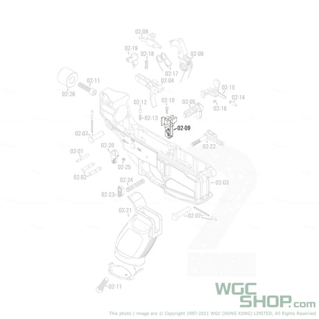 APFG Original Parts - Rattler GBB Firing Pin Unit ( 02-09 ) - WGC Shop