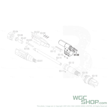 APFG Original Parts - Rattler GBB Gas Block ( 03-09 ) - WGC Shop