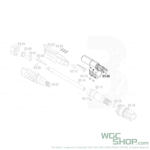 APFG Original Parts - Rattler GBB Gas Block ( 03-09 ) - WGC Shop