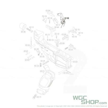 APFG Original Parts - Rattler GBB Hammer ( 02-08 ) - WGC Shop