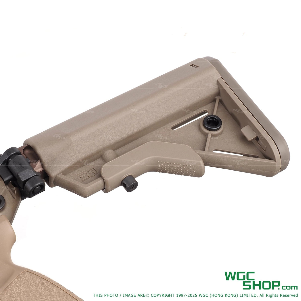 APFG S-012TN SPEAR LT 13.1 Inch Carbine GBB Airsoft close-up stock view