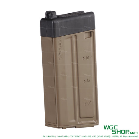left view of APFG XM7 22 rounds gas magazine