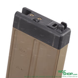 close-up view of APFG XM7 22 rounds gas magazine