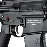 Trigger close-up of ARCTURUS HK416A5 AEG FE Black AT-HK416A5-FE-BK - WGC Shop