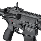 Receiver close-up of ARCTURUS HK416A5 AEG FE Black AT-HK416A5-FE-BK - WGC Shop