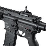 Receiver close-up of ARCTURUS HK416A5 AEG FE Black AT-HK416A5-FE-BK - WGC Shop