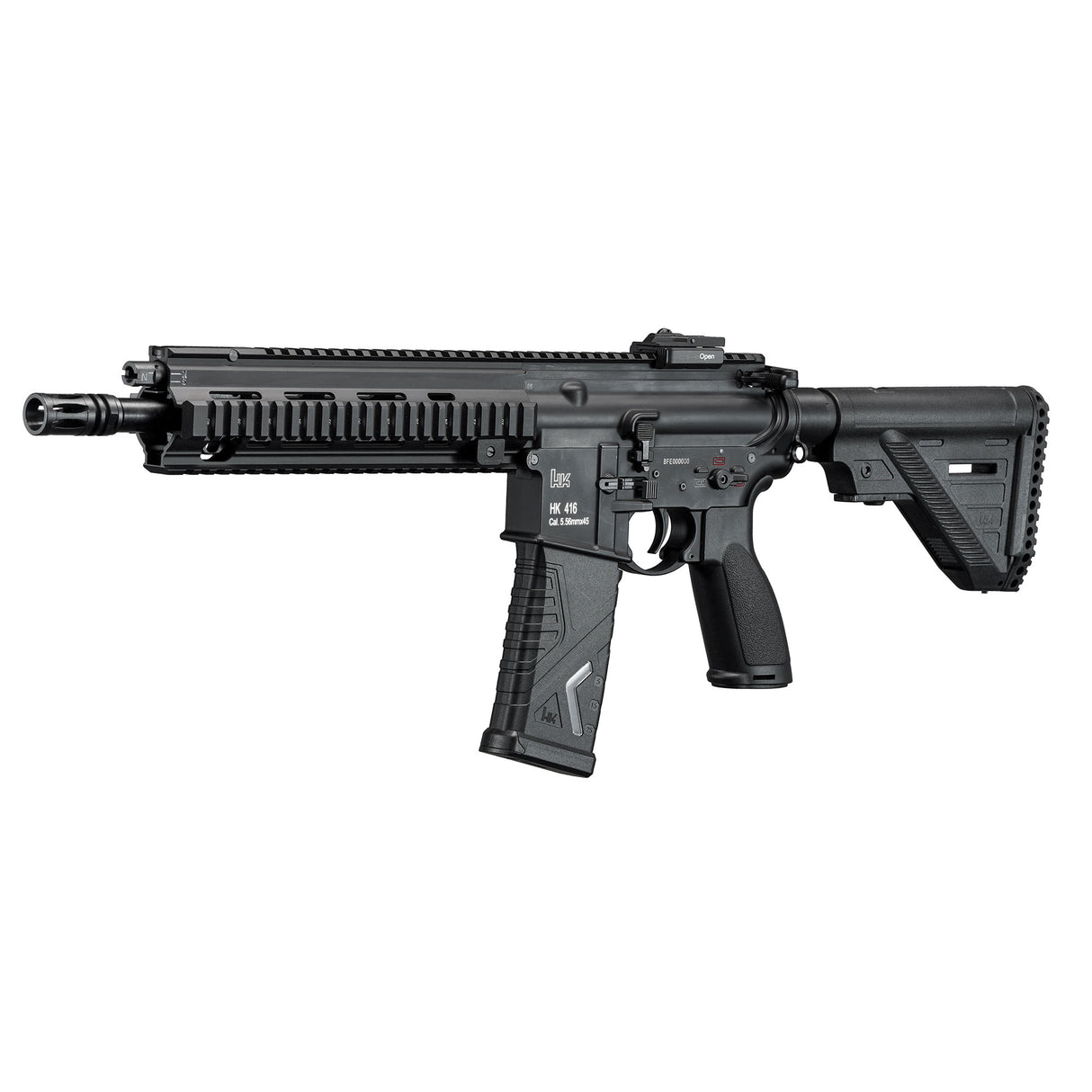 Left view of ARCTURUS HK416A5 AEG FE Black AT-HK416A5-FE-BK - WGC Shop