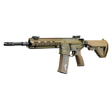 Left view of ARCTURUS HK416F-S AEG FE Tan - WGC Shop