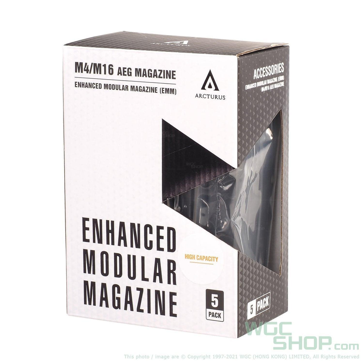 ARCTURUS M4 Metal 350Rds Hi-Cap Wheel EMM AEG Magazine - WGC Shop